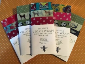 Hanna's Bee Wraps - Vegan Kitchen Pack - Large